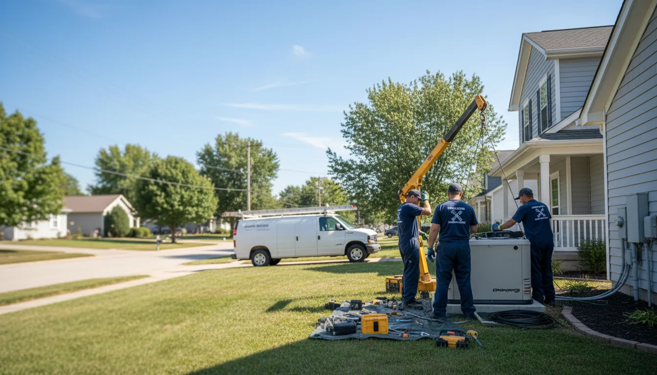 Generator Installation in Albert, KS near me